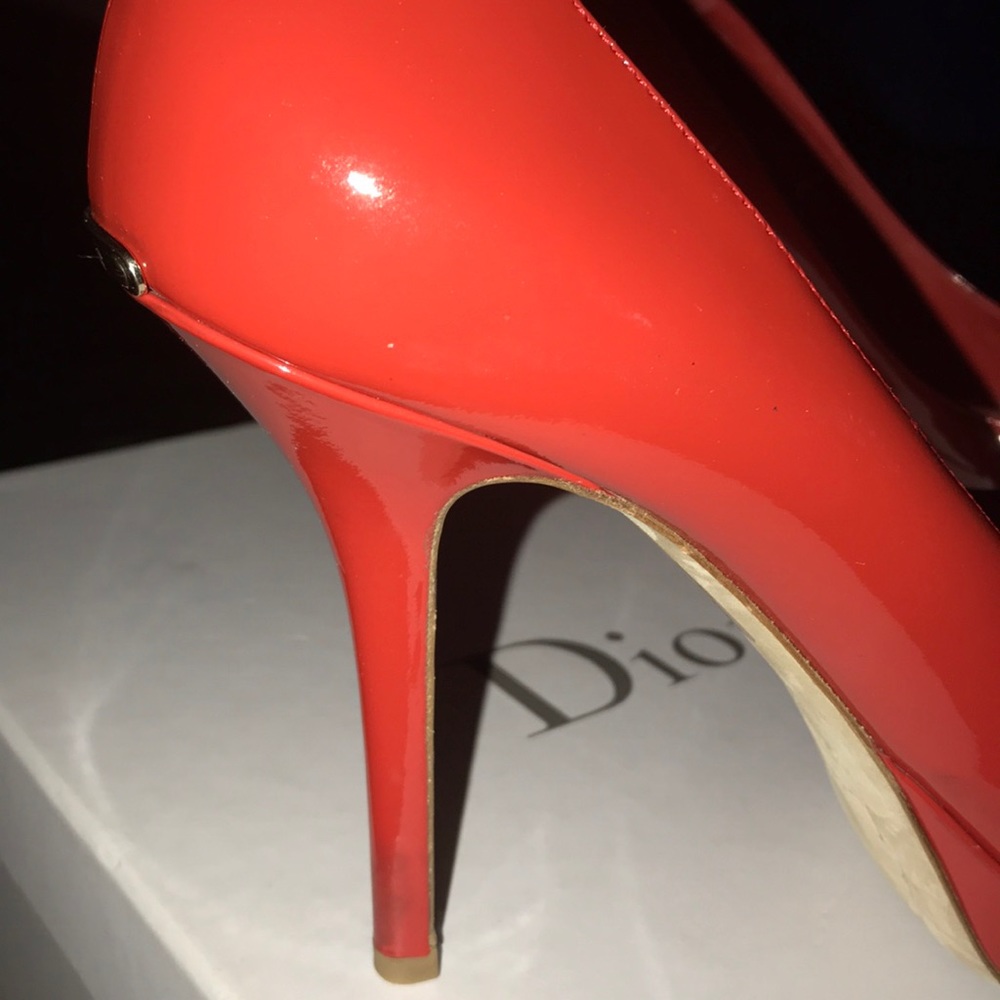 Dior red pumps - Picture 6 of 8